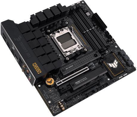 Материнcька плата ASUS TUF GAMING B650M-PLUS WIFI sAM5 B650 4xDDR5 M.2 HDMI DP Wi-Fi BT mATX (90MB1BF0-M0EAY0) [109480]
