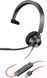 Гарнітура комп'ютерна моно On-ear Poly Blackwire 3310, USB-A, всеспрямований, чорний (767F7AA) [107521], фото 1