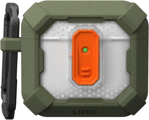 Чохол UAG для AirPods (Gen 4, 2024), Plasma, Olive Drab (104129117272) [108299]