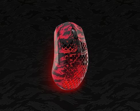 Мишка SteelSeries Aerox 3 Wireless, RGB, 18000dpi., 6кн., Faze Clan Edition (62609) [401309]