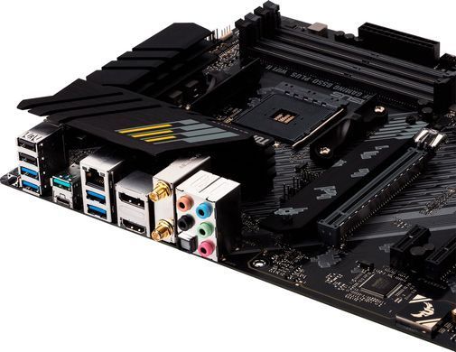 Материнcька плата ASUS TUF GAMING B550-PLUS WIFI II sAM4 B550 4xDDR4 M.2 HDMI DP Wi-Fi BT ATX (90MB19U0-M0EAY0) [109074]