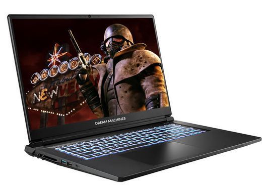 Ноутбук Dream Machines RT5070-17 17.3FHD IPS, AMD AI 7 350, 16GB, F1TB, NVD5070-8, DOS, чорний (RT5070-17UA20) [110253]