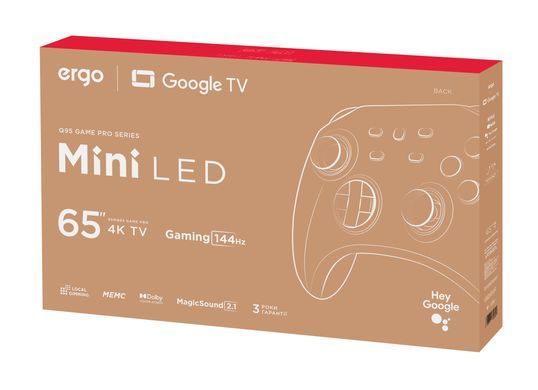 Телевізор ERGO Game PRO (65MQ95) [203181]