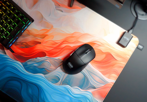 Миша Cherry Xtrfy M64 PRO, 8K, WL/USB-A, RGB, чорний (CX-M64W-PRO-BLACK) [104157]