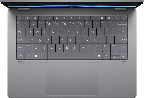 Ноутбук HP OmniBook X Flip x360 14-fk0007ua 14" 3K OLED Ts,400n/Ryzen AI 5-340 (4.8)/16Gb/SSD1Tb/Rad/Win11H (C9RU9EA) [404238]