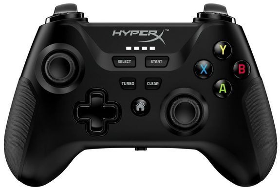 Геймпад HyperX Clutch, cross-platform, WL/BT/USB-A, чорний (516L8AA) [106064]