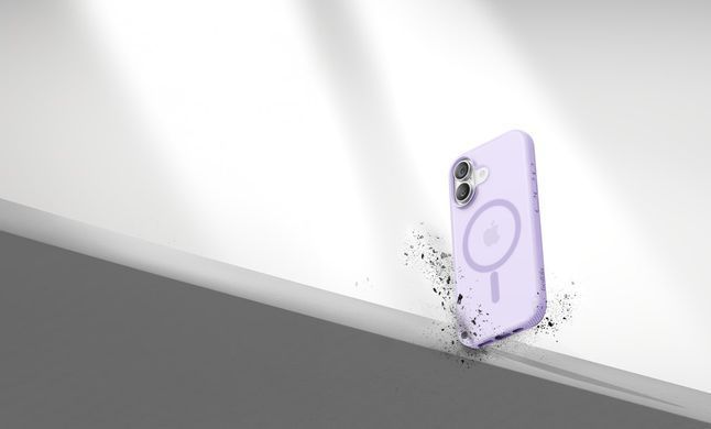 Чохол Belkin для iPhone 17, Magnetic Protective Grip, Lavender (MSA034HQLV) [111897]