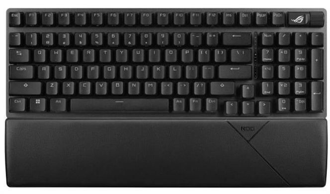Клавіатура бездротова Asus ROG Strix Scope II 96 RGB NX Wireless Black (90MP037A-BKUA01) [606008]