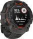 Смарт-годинник Garmin Instinct 3 50mm Solar Black with Charcoal Silicone Band (010-02935-40) [604567], фото 5