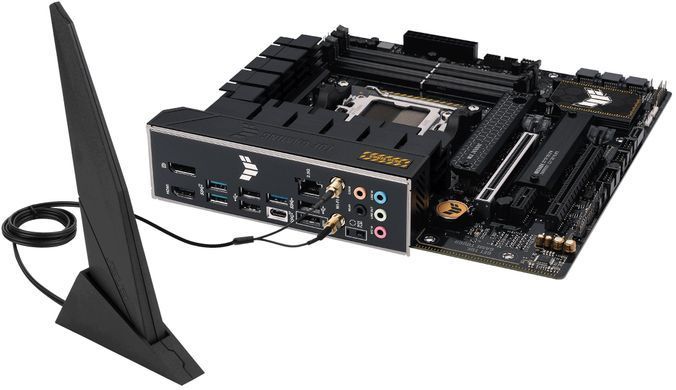 Материнcька плата ASUS TUF GAMING B650M-PLUS WIFI sAM5 B650 4xDDR5 M.2 HDMI DP Wi-Fi BT mATX (90MB1BF0-M0EAY0) [109480]
