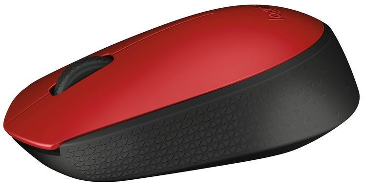 Миша бездротова Logitech M171 Red/Black (910-004641) [606318]