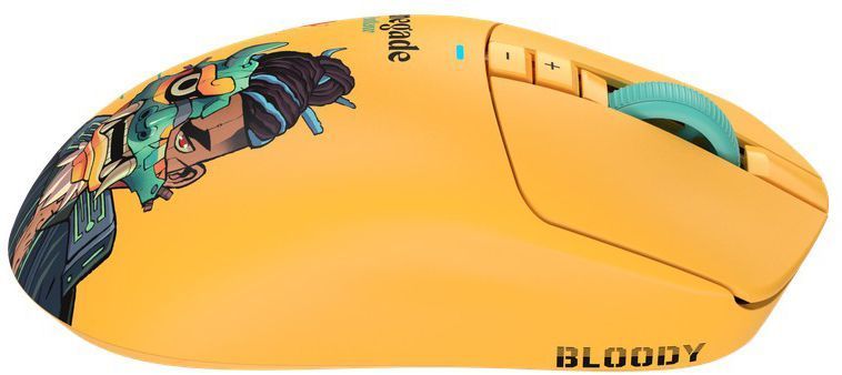 Миша бездротова A4Tech Bloody R72 Ultra Renegade Sunset Yellow (R72 Ultra (Renegade Sunset)) [611440]