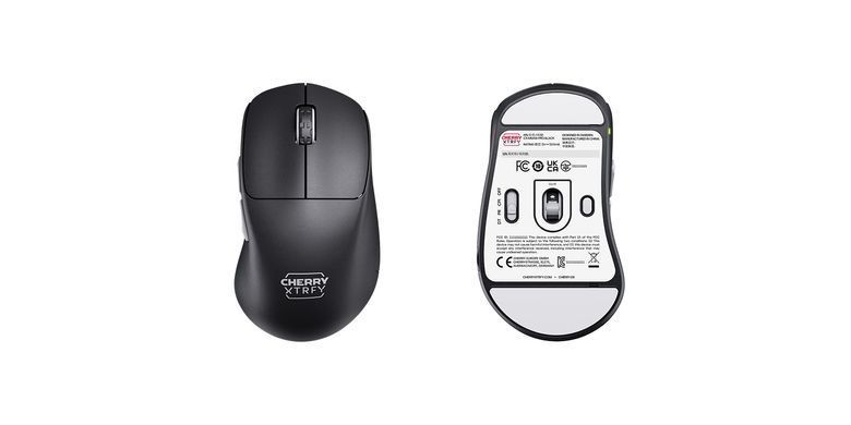 Миша Cherry Xtrfy M64 PRO, 8K, WL/USB-A, RGB, чорний (CX-M64W-PRO-BLACK) [104157]
