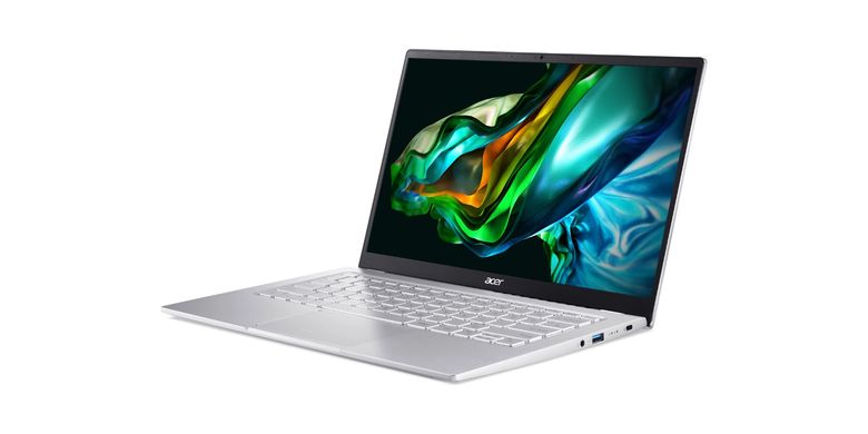 Acer Ноутбук Swift Go 14" SFG14-41 14" FHD IPS, AMD R3-7330U, 8GB, F256GB, UMA, Lin, сріблястий (NX.KG3EU.006)