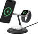 Зарядний пристрій бездротовий Belkin 3в1 Magnetic Adjustable Pad Qi2 15Вт, чорний (WIZ023VFBK) [108411], фото 5