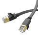 Мережевий кабель HOCO US07 General pure copper flat network cable(L=10M) Black (6931474780713) [806292], фото 3