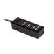 USB-хаб Maxxter 4 ports (HU2A-4P-AC-03) [609360], фото 2