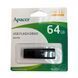 Флеш-накопичувач Apacer USB 3.2 Gen 1 AH25B 64Gb Black (AP64GAH25BB-1) [803099], фото 2