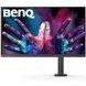Монітор TFT 27" BenQ PD2705UA, IPS, 4K UHD, 99% sRGB, HDMI, DP, USB-C, USB-hub, HAS, колонки, темно-сірий (9H.LKDLA.TPE) [403736], фото 1