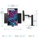Монітор TFT 27" BenQ PD2705UA, IPS, 4K UHD, 99% sRGB, HDMI, DP, USB-C, USB-hub, HAS, колонки, темно-сірий (9H.LKDLA.TPE) [403736], фото 7