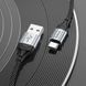 Кабель HOCO X102 USB to Type-C 3A, 1m, nylon, aluminum connectors, Black (6942007608770) [805366], фото 6