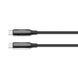 Кабель ColorWay USB Type-C + USB Type-C (M/M), 5.0 А, 1 м, Black (CW-CBPDCC069-BK) [604385], фото 3