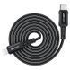 Кабель ACEFAST C4-01 Type-C to iP 3A, 30W, 1.8m, nylon, zinc connectors, Black (6974316281306) [802594], фото 5