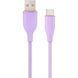 Кабель Cablexpert USB - USB Type-C (M/M), 2.1 A, 1.5 м, Purple (CC-USB2S-AMCM-1.5M-P) [604277], фото 1