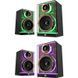 Акустична система 2.0 Defender Futuro, 20Вт Bluetooth/USB/TF/AUX, LED, чорна (65087) [405123], фото 11