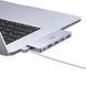 USB-хаб Baseus UltraJoy Series 5-Port HUB Space Grey (USB-C*2 to USB-C 40Gbps*1+HDMI 4K@30Hz*1+USB3.0*3） (B00052801811-04) [806519], фото 6