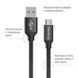 Кабель ColorWay USB - micro USB (M/M), 2.4 А, 2 м, Black (CW-CBUM009-BK) [603692], фото 2