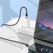 Кабель HOCO X102 USB to Type-C 3A, 1m, nylon, aluminum connectors, Black (6942007608770) [805366], фото 7