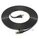 Мережевий кабель HOCO US07 General pure copper flat network cable(L=10M) Black (6931474780713) [806292], фото 4