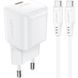 Зарядний пристрій USB-C 30W Gan A77 mini + USB-C cable Fast Charger White Acefast (6974316282853) [402170], фото 1