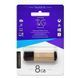 Флеш-накопичувач USB 8GB T&G 121 Vega Series Gold (K) (TG121-8GBGD) [617632], фото 1