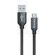 Кабель ColorWay USB - micro USB (M/M), 2.4 А, 2 м, Black (CW-CBUM009-BK) [603692], фото 1