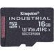 Карта пам`ятi MicroSDHC 16GB UHS-I/U3 Class 10 Kingston Industrial (SDCIT2/16GBSP) [607494], фото 1