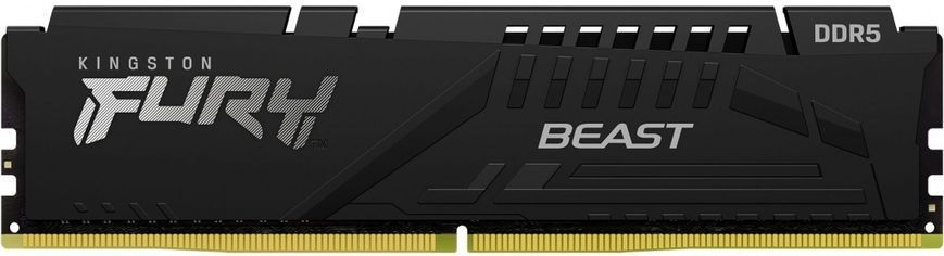 Пам'ять ПК Kingston DDR5 32GB KIT (16GBx2) 5200 FURY Beast RGB (KF552C40BBAK2-32) [103801]