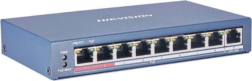 Комутатор Hikvision (DS-3E0109P-E(C)) [609754]
