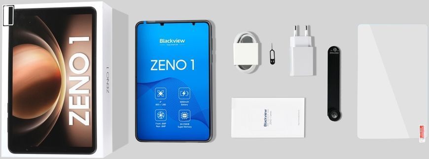 Планшет Blackview ZENO 1 8" HD+ /6GB/256GB/ T615 /6000mAh/ 8+8Мп /LTE Orange (BV_ZENO1_6_256_OR) [403764]
