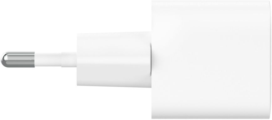 Зарядний пристрій мережевий Belkin 25Вт USB-С PD PPS, білий (WCA012KQWH) [111697]