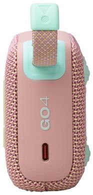Портативна акустика JBL Go 4 Pink (JBLGO4PINK) [204295]