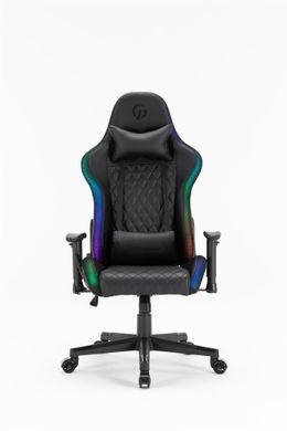 Крісло для геймерів GamePro Hero RGB Black (GC-700-Black) [614515]