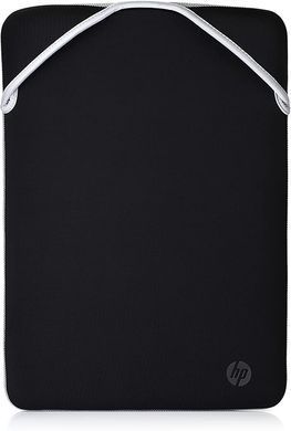 Чохол для ноутбука HP, Reversible Protective, 15", неопрен, чорний/сірий (2F2K5AA) [103252]