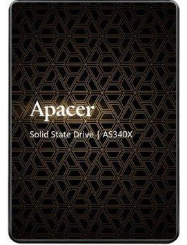 Накопичувач SSD Apacer 2.5" 480GB SATA AS340X (AP480GAS340XC-1) [112723]