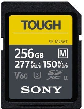 Карта пам'яті Sony SDXC 256GB C10 UHS-II U3 V60 R277/W150MB/s Tough (SFM256T.SYM) [110466]