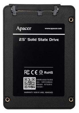 Накопичувач SSD 960GB Apacer AS340 Panther 2.5" SATAIII 3D TLC (AP960GAS340G-1) [620108]