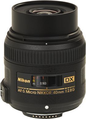 Об'єктив Nikon 40mm f/2.8G ED AF-S DX Micro NIKKOR (JAA638DA) [17675]