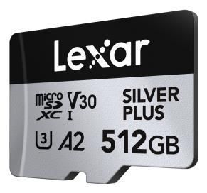 Карта пам&rsquo;яті MICRO SDXC 512GB UHS-I LEXAR (LMSSIPL512G-BNANG) [501797]
