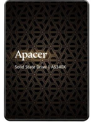 Накопичувач SSD Apacer 2.5" 480GB SATA AS340X (AP480GAS340XC-1) [112723]